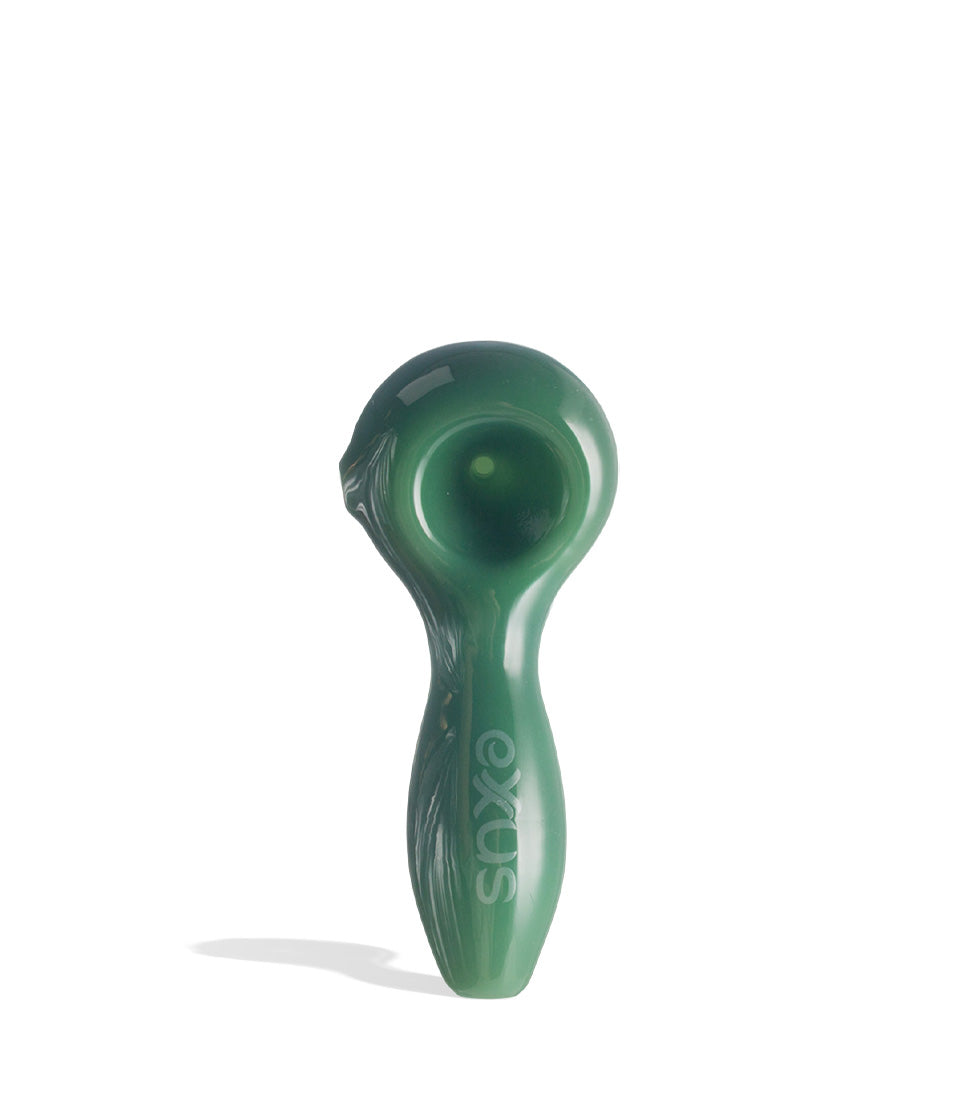 Jade Green Exxus Vape BUBL Hand Pipe Front View on White Background